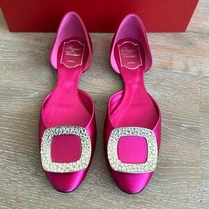 Roger Vivier Ballernie Chips Buckle flat